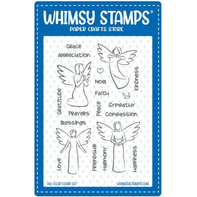 Whimsy Stamps Stempel - Angelic